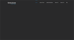 Desktop Screenshot of ghilezanlaw.com